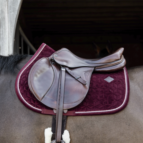 Kentucky zadelpad velvet jumping Bordeaux 