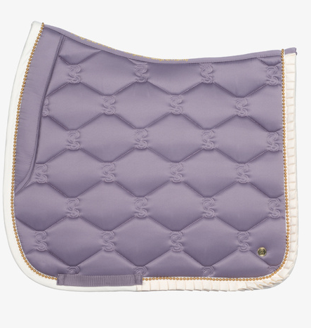  Ps of Sweden zadeldek Ruffle PEARL Lavender   dressuur 