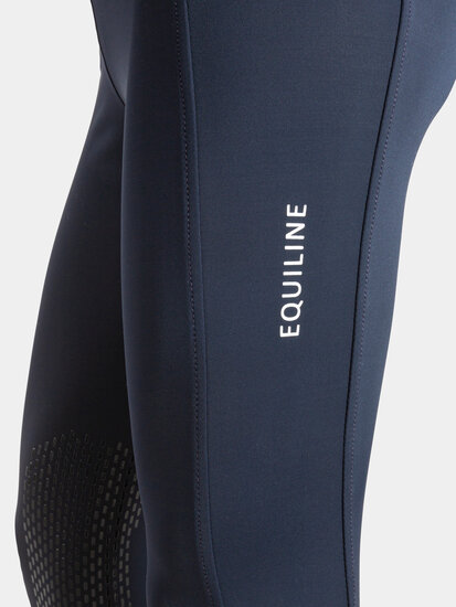 Equiline junior Ginocchio  rijlegging NAVY kniegrip