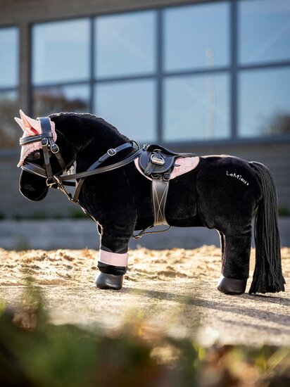 Le Mieux Toy pony Martingale Zwart 