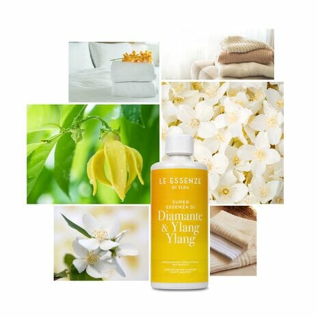 Wasparfum Le Essenze di Elda Diamante Ylang &amp; Ylang  fles 100 ml.