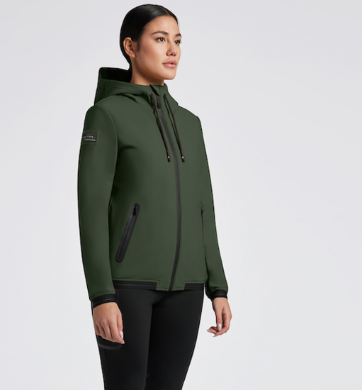 Cavalleria toscana thermal hooded performance softshell jas groen