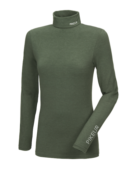 Pikeur AW&#039;24 Roll Neck Pullover ivy green