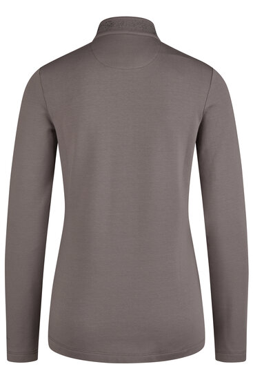 Pikeur strass lange mouwen shirt 6273 Steel grey