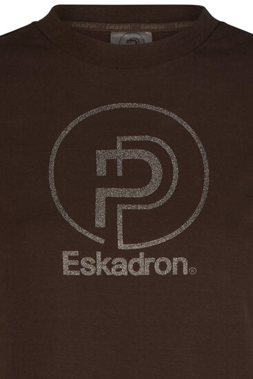 Eskadron T-shirt platinum teak brown