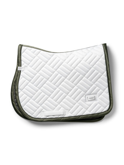 Equestrian Stockholm zadelpad Modern White Striking Valley JUMP