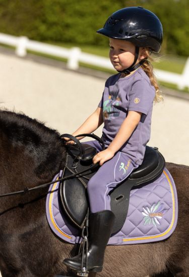 BR Mini Horse zadeldek Cadet paars