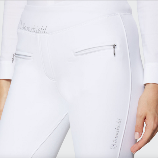 Samshield rij legging  winter Alpha full grip White 