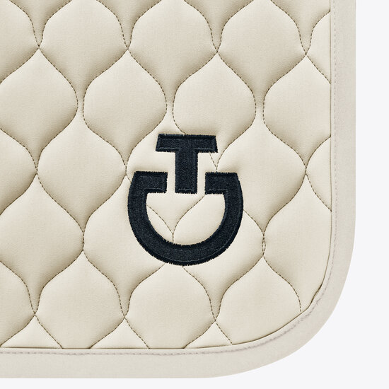 Cavalleria Toscana CIRCULAR QUILTED JERSEY Spring Creme