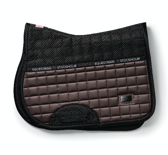  Equestrian Stockholm JUMP saddle pad SPORTIVE Mocha