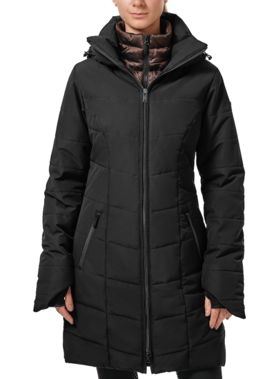 Equestrian Stockholm Winterjas Denali Black Mocha