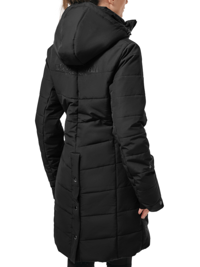 Equestrian Stockholm Winterjas Denali Black Mocha