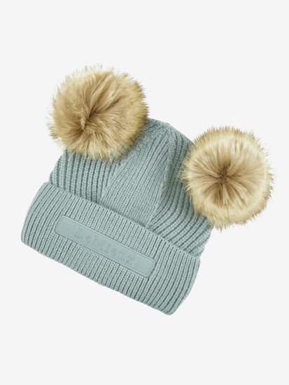 Le Mieux MINI CLARA Muts met pompons Glacier