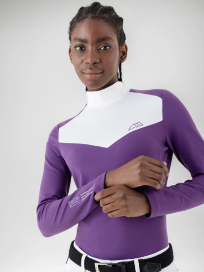 Equiline Second Skin Shirt CASPE patrician purple