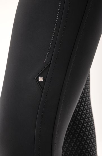 Equiline Rijbroek Full Grip High Waist GILEFH Zwart