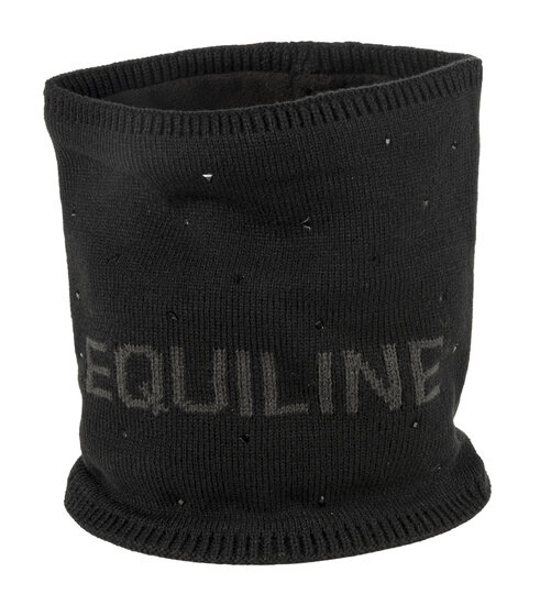 Equiline Nek Warmer met Rhinestones GAJUNE Zwart