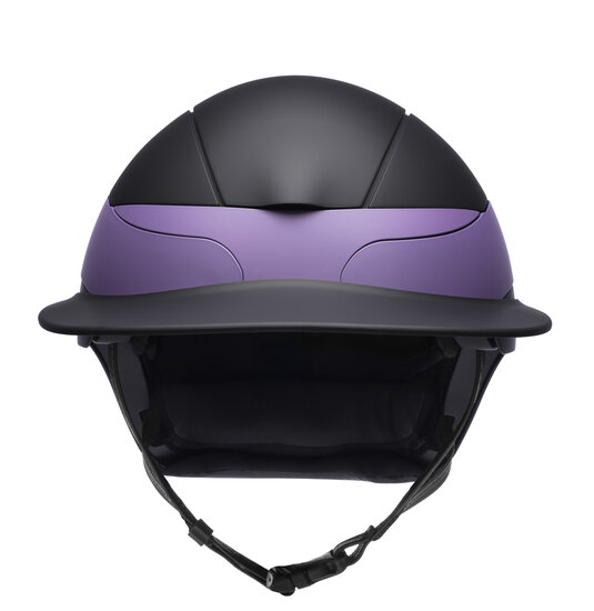 Equiline Cap XANTO Matt Zwart/Patrician Purple Sun Visor