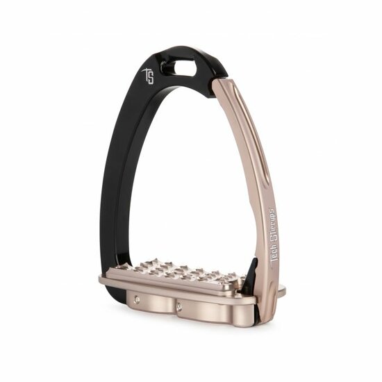 Tech Stirrup Venice EVO beugel Zwart/Rosegold