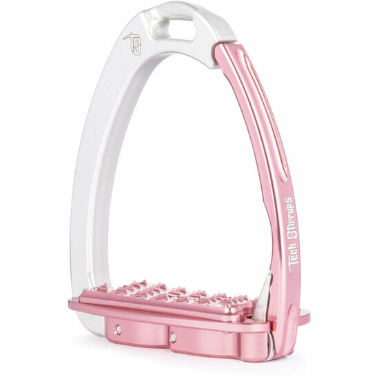 Tech Stirrup Venice EVO beugel Siver/Roze