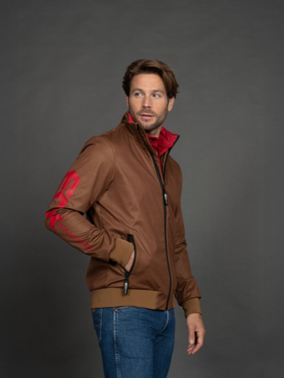 ECX fashion Heren Softshell Jas Bruin