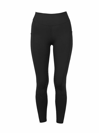 Equestrian Stockholm legging  Zwart Knie grip