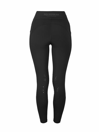 Equestrian Stockholm legging  Zwart Knie grip