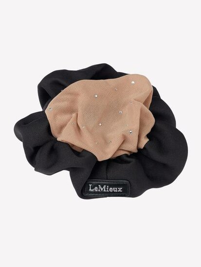 Le Mieux Scrunchie met Crystal Black/Natural