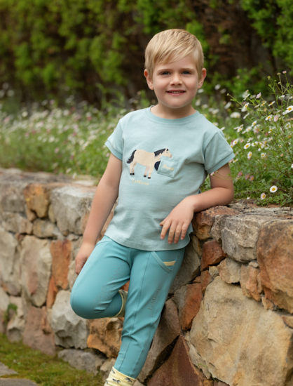 Le Mieux Mini Alex Tee shirt Aqua 