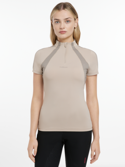 Le Mieux Maria Mesh Baselayer korte mouw Almond