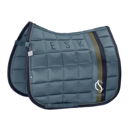 Eskadron zadeldek dressuur Big Square Classic Sports &#039;25 Steel Blue Full