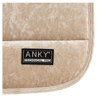 Anky zadelpad Jubilee dressuur zadelpad Glamour beige FULL