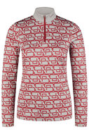 Pikeur 6272 Icon lange mouwen Shirt Sports rumba red