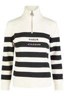 Pikeur trui 6278 off white - zwart 