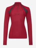 Le Mieux YOUNG RIDER Mesh baselayer Mia lange mouw Ember