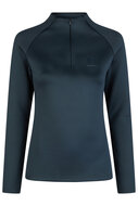 Eskadron Zip shirt platinum atlantic blue