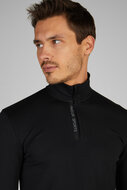 Pikeur Zip shirt 6306 sports heren Zwart