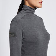 Cavalleria toscana Tech Wool Turtleneck L/S Grijs