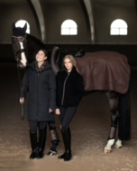 Equestrian Stockholm Mocha (bont) peesbeschermers 