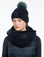 Le Mieux Lila Snood Petrol/Navy