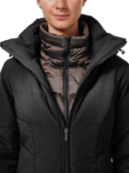 Equestrian Stockholm Winterjas Denali Black Mocha