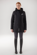 Equiline Lange Jas Waterproof CEGNUM Zwart