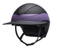 Equiline Cap XANTO Matt Zwart/Patrician Purple Sun Visor