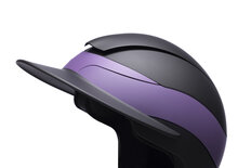 Equiline Cap XANTO Matt Zwart/Patrician Purple Sun Visor