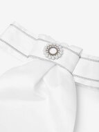 Le Mieux plastron sparkle white 