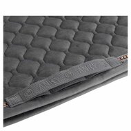 Anky zadelpad Velvet Stones Dressuur Steel grey full