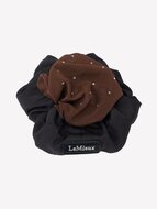 Le Mieux Scrunchie met Crystal Black/Brown