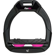 Flex-On Safe-On veiligheids beugel JUNIOR Zwart - Zwart - Roze Ultragrip