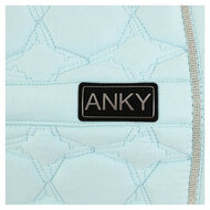 Anky zadelpad dressuur - Suede-  Canal Blue FULL