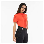 ANKY mockneck tee shirt Coral Paradise