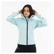 ANKY Hooded tech jacket Canal Blue